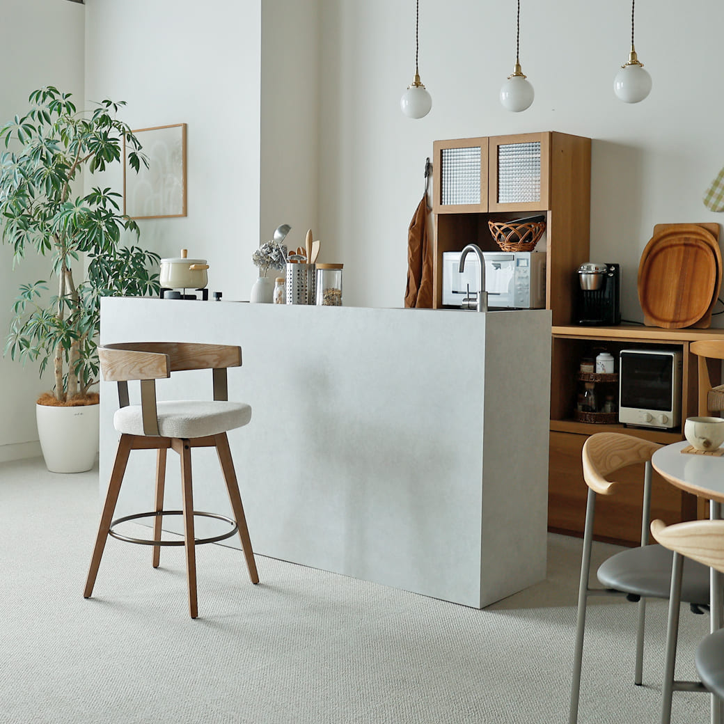 m-cc01 回転式ダイニングチェア