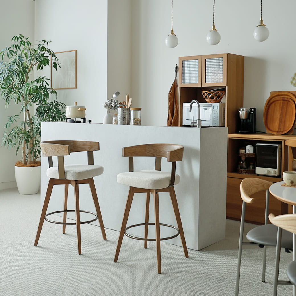 m-cc01 回転式ダイニングチェア