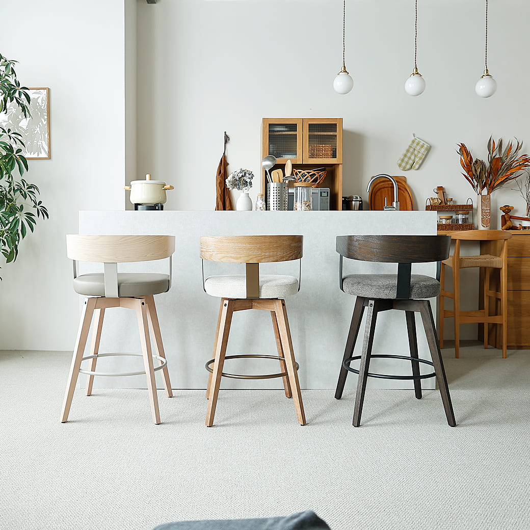 m-cc01 回転式ダイニングチェア