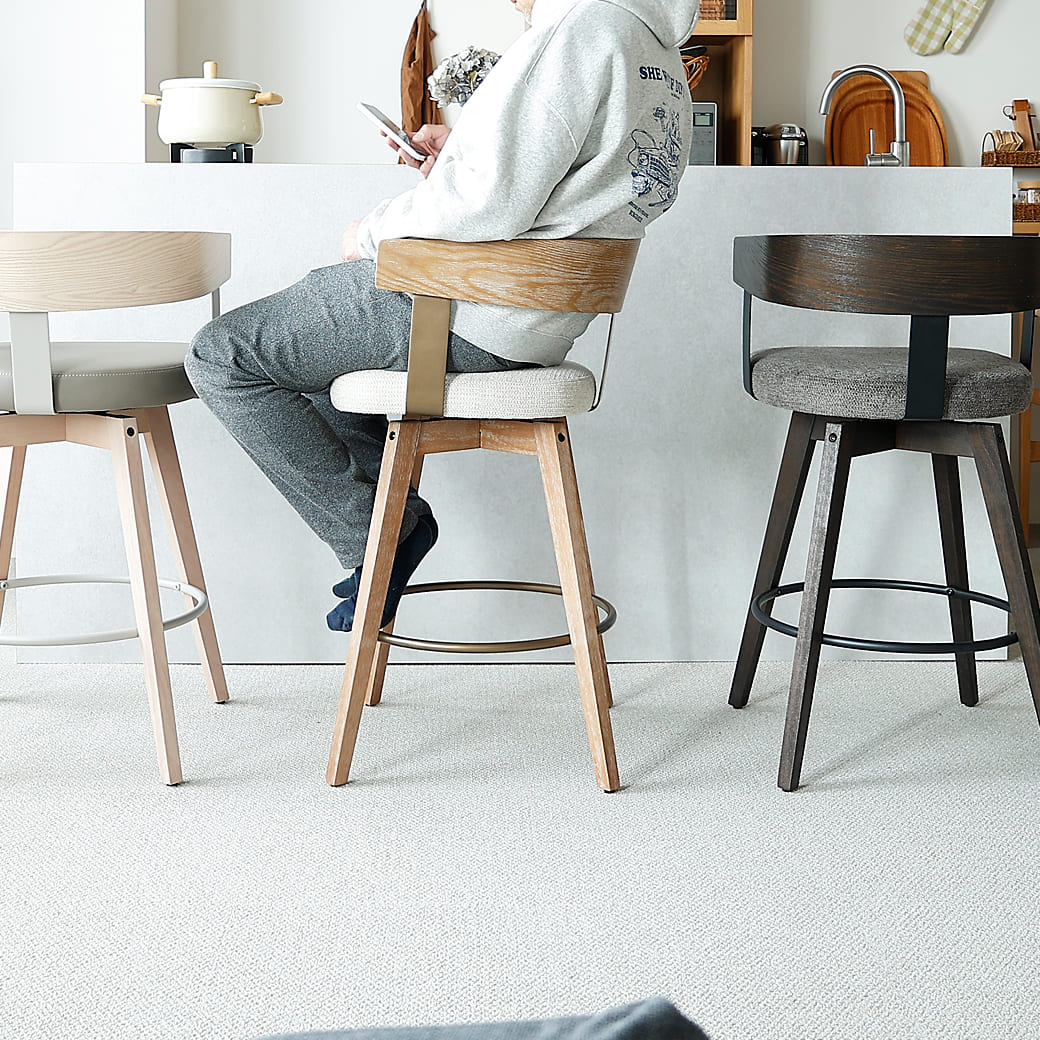 m-cc01 回転式ダイニングチェア