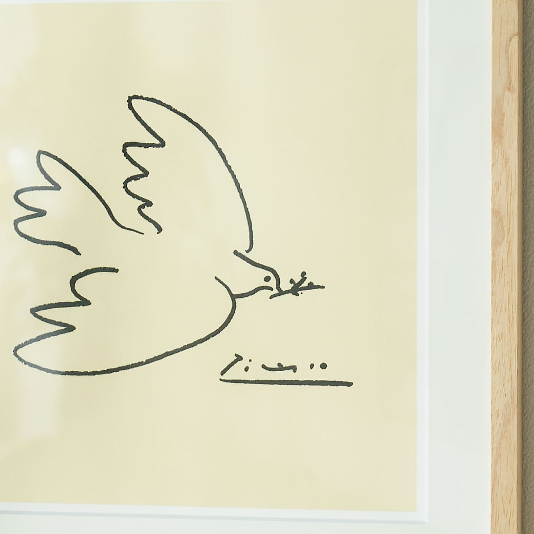 m-po43 アートポスター Pablo Picasso(パブロ ピカソ)The Dove of Peace,1945