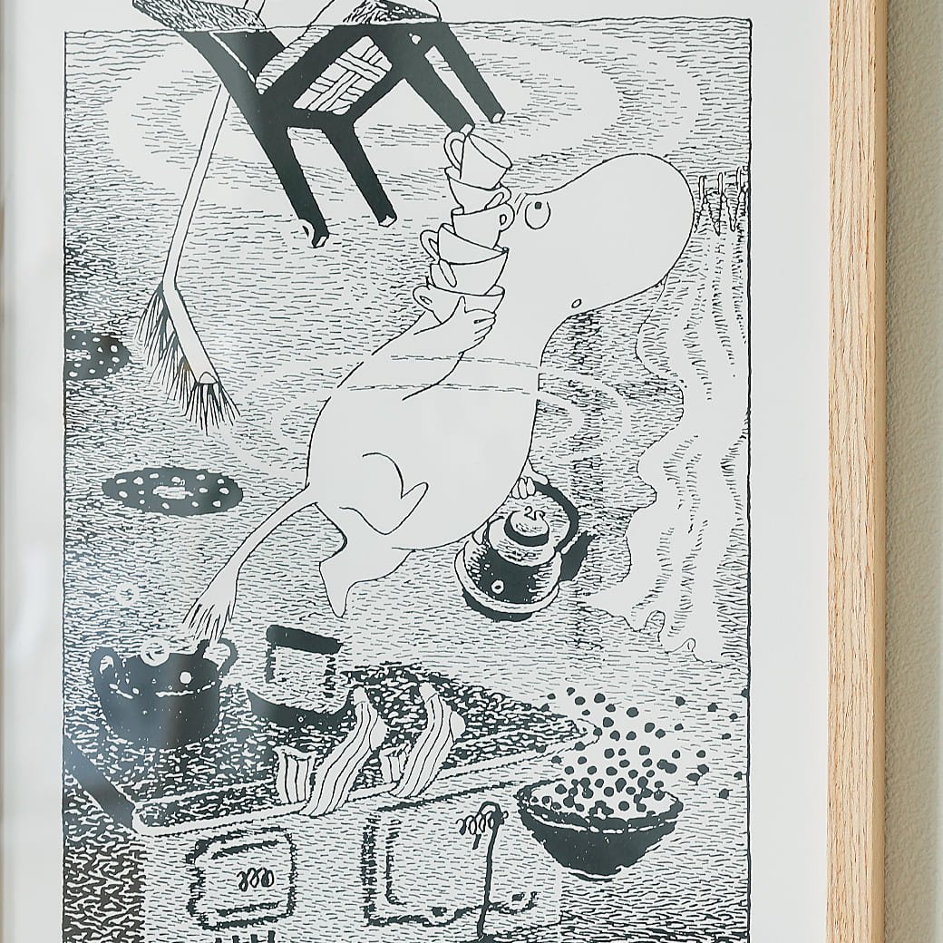 m-po48 アートポスター MOOMIN(ムーミン)The Dream - miion|北欧ナチュラルモダン家具・インテリア通販 miion(ミオン)