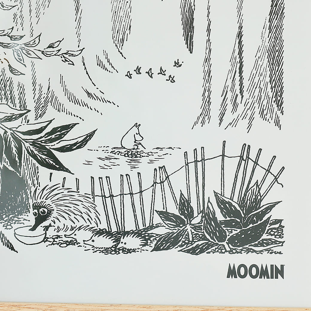 m-po49 アートポスター MOOMIN(ムーミン)The Forest