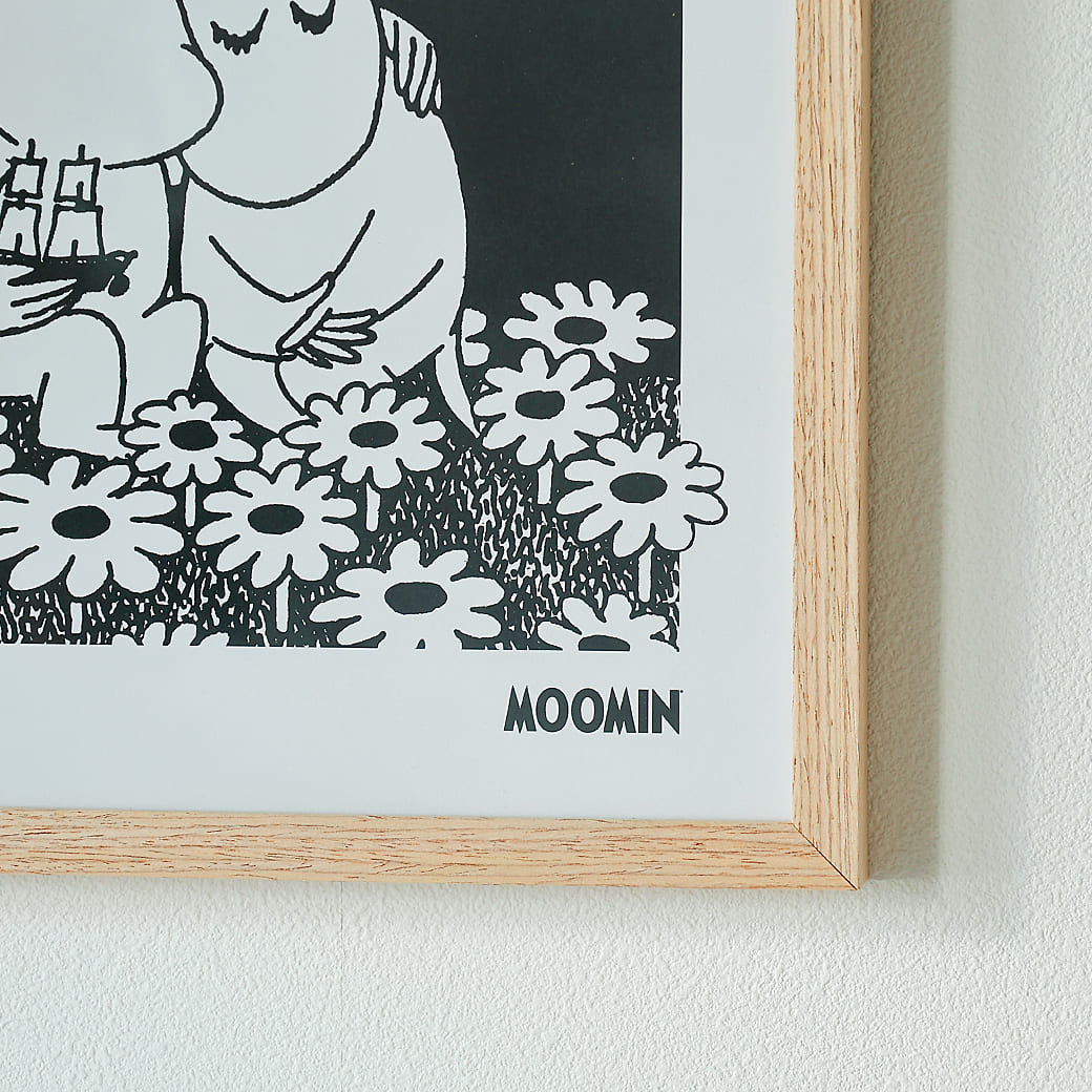 m-po45 アートポスター MOOMIN(ムーミン)in Love