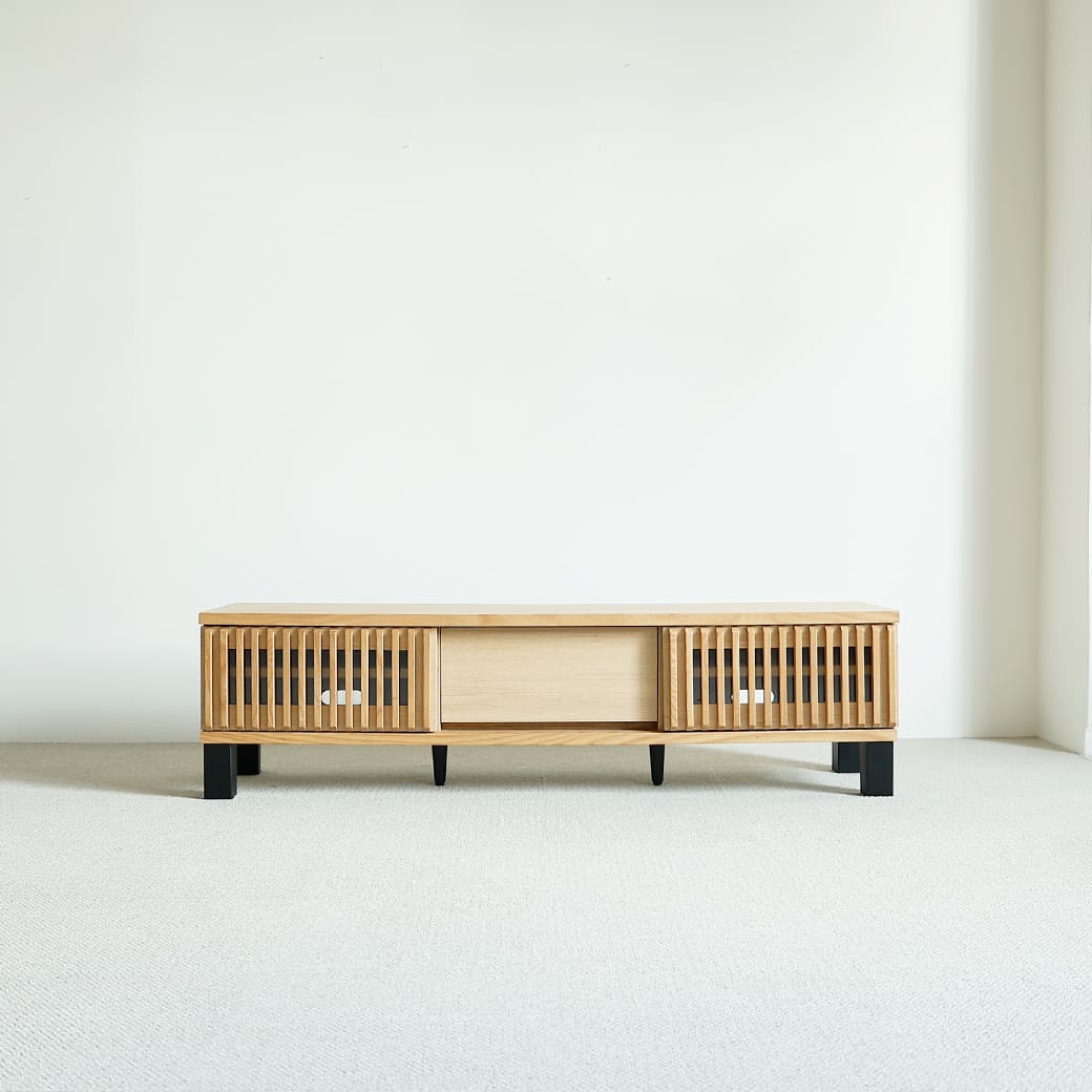 m-tv02 テレビボード ibuka(イブカ)幅150cm - miion|北欧ナチュラルモダン家具・インテリア通販 miion(ミオン)