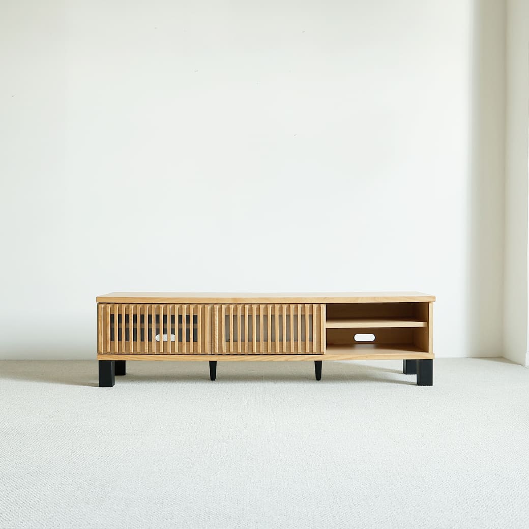 m-tv02 テレビボード ibuka(イブカ)幅150cm - miion|北欧ナチュラルモダン家具・インテリア通販 miion(ミオン)