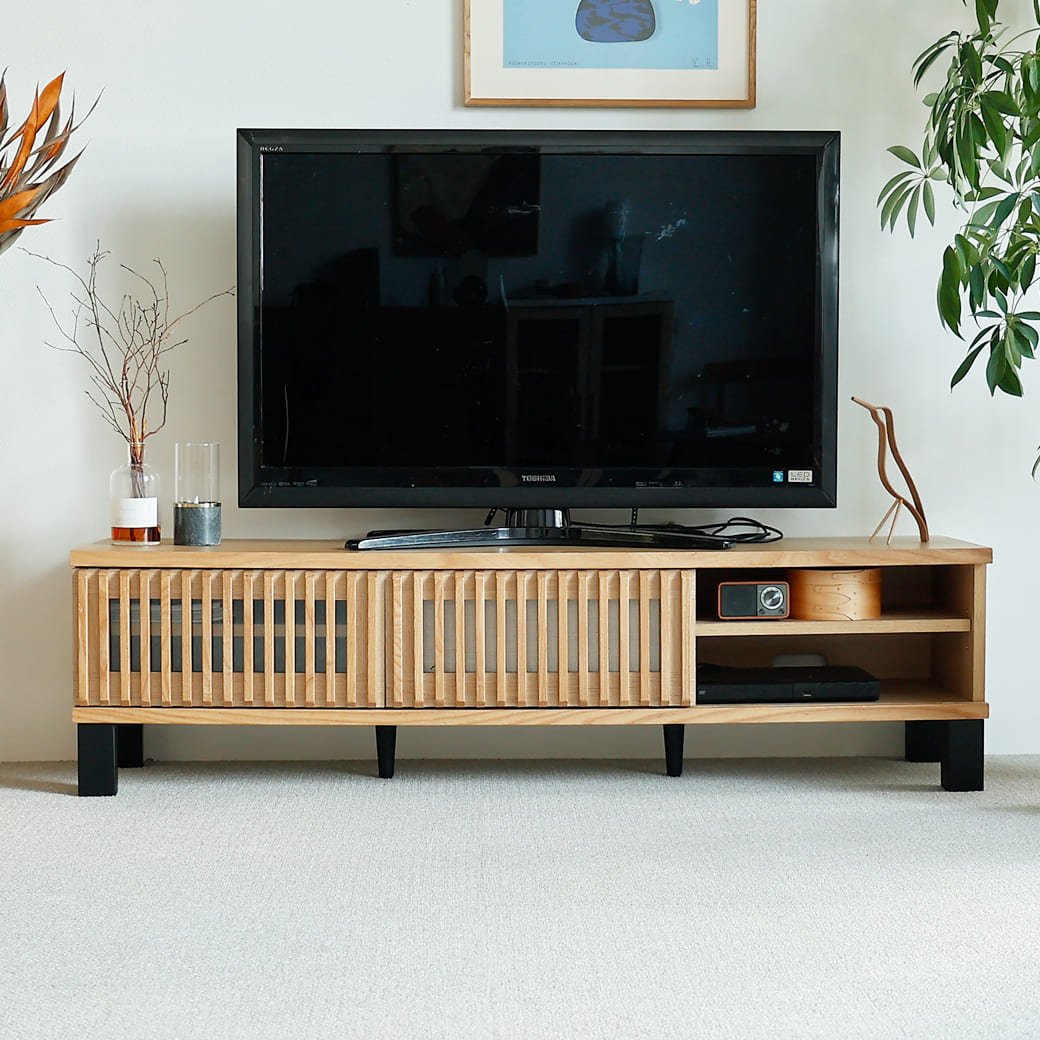 m-tv02 テレビボード ibuka(イブカ)幅150cm - miion|北欧ナチュラルモダン家具・インテリア通販 miion(ミオン)
