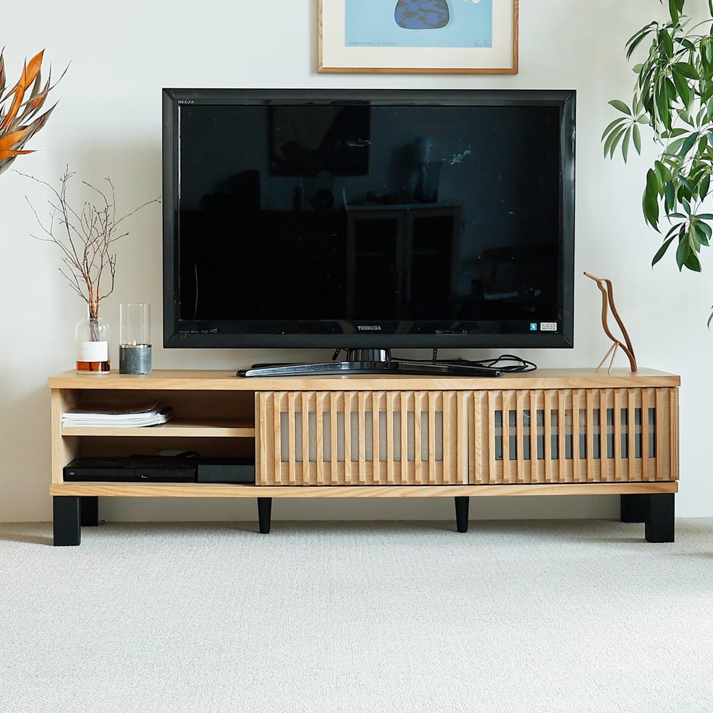 m-tv02 テレビボード ibuka(イブカ)幅150cm - miion|北欧ナチュラルモダン家具・インテリア通販 miion(ミオン)