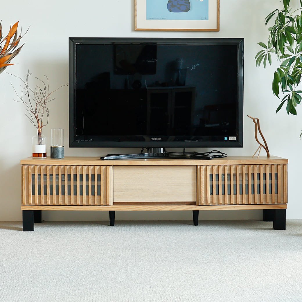 m-tv02 テレビボード ibuka(イブカ)幅150cm - miion|北欧ナチュラルモダン家具・インテリア通販 miion(ミオン)
