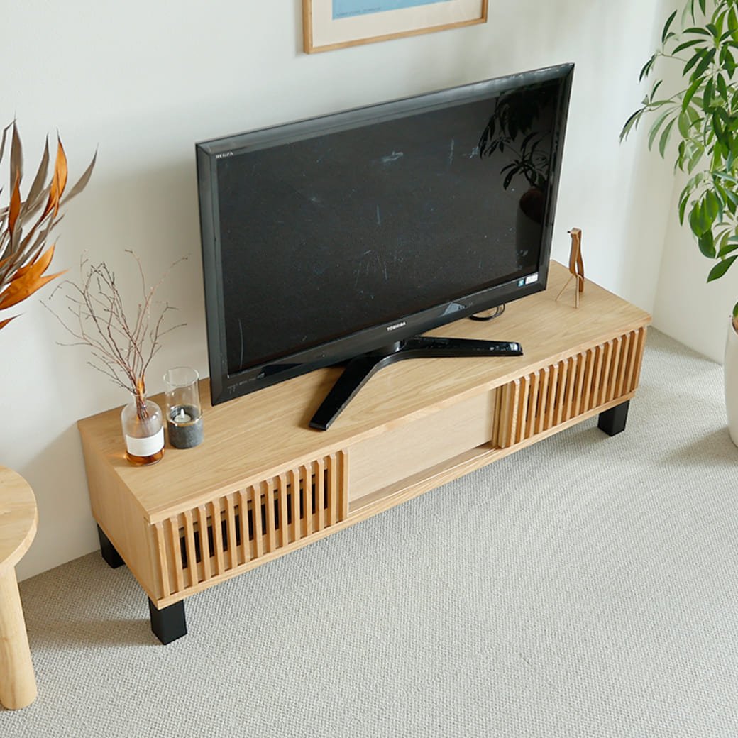 m-tv02 テレビボード ibuka(イブカ)幅150cm - miion|北欧ナチュラルモダン家具・インテリア通販 miion(ミオン)