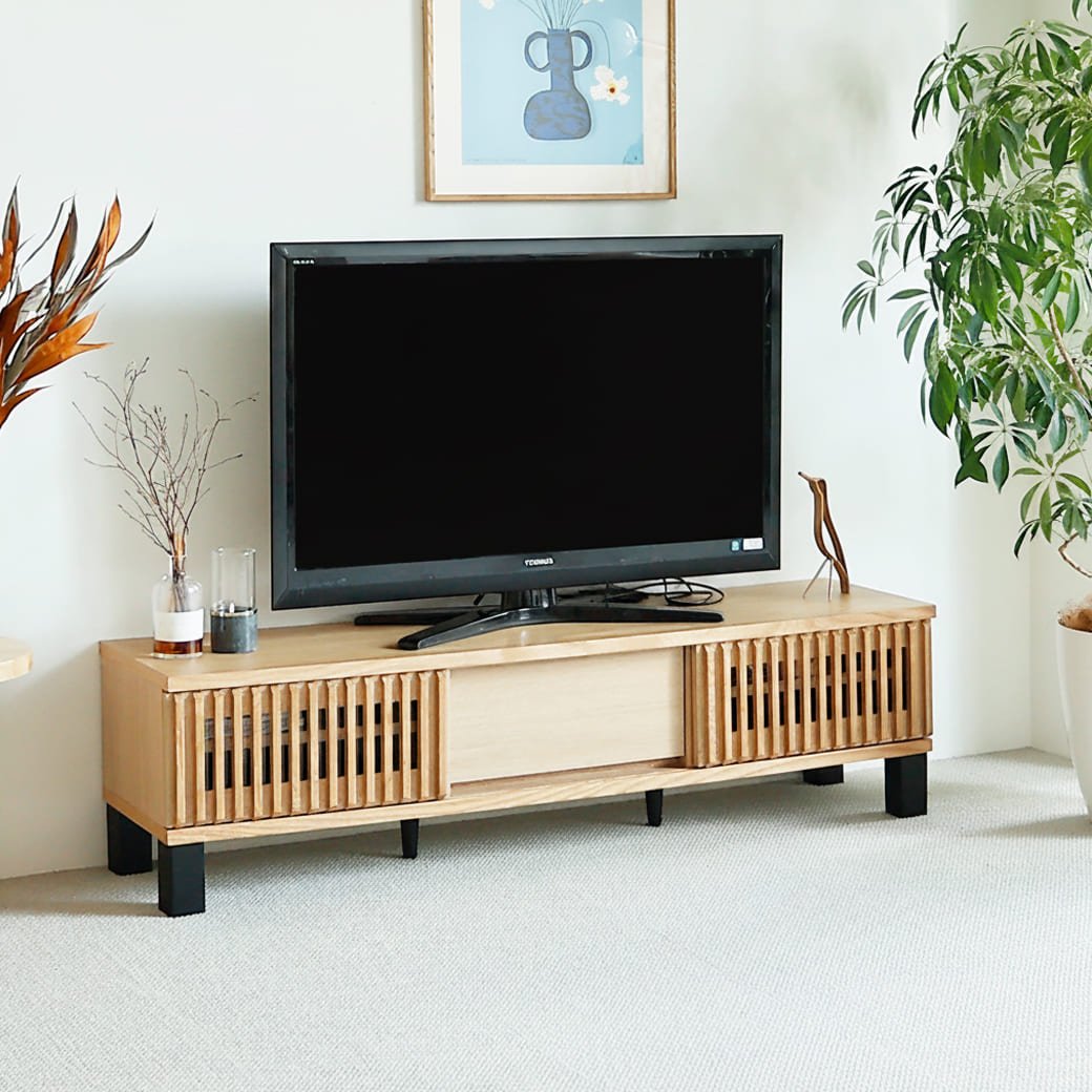 m-tv02 テレビボード ibuka(イブカ)幅150cm - miion|北欧ナチュラルモダン家具・インテリア通販 miion(ミオン)
