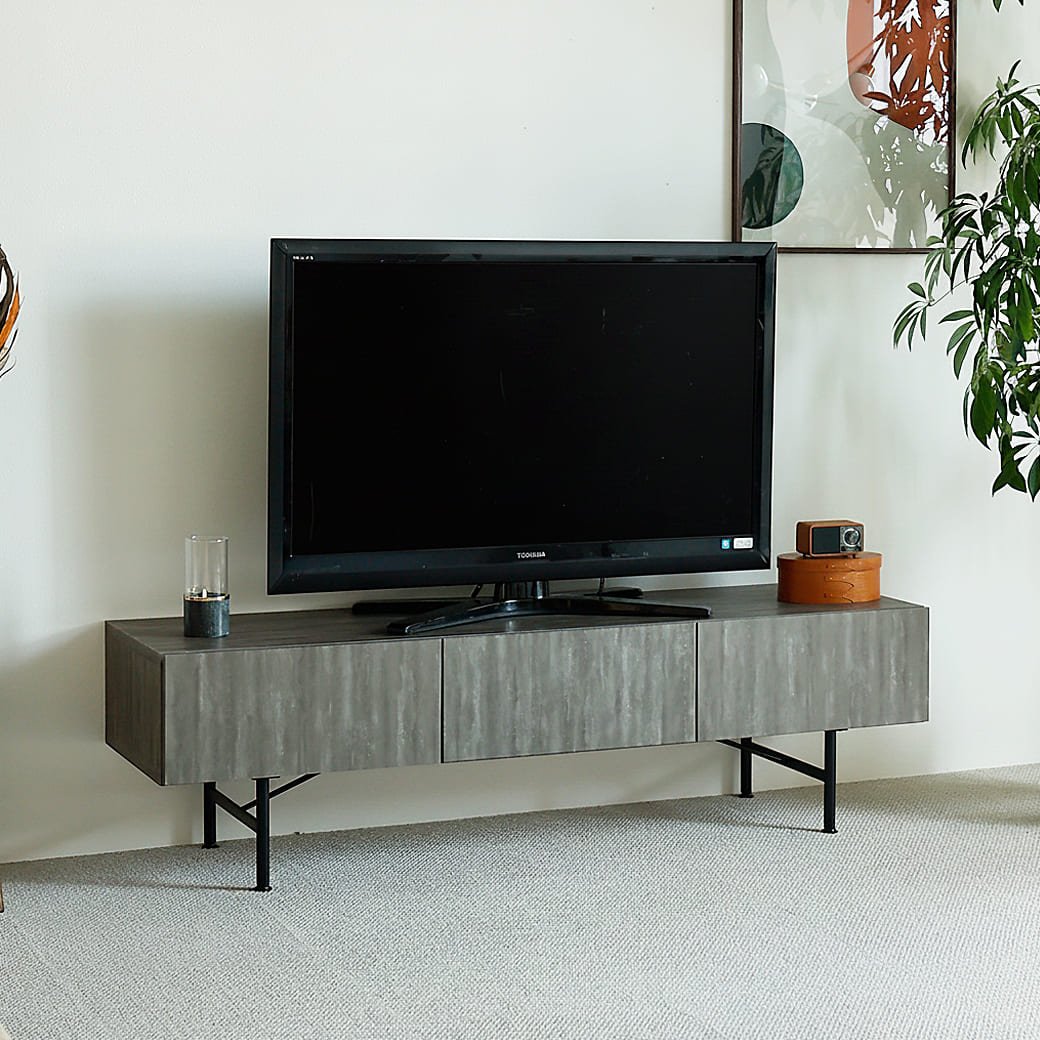 m-tv04 テレビボード Selloc(セロク)ダークグレー - miion|北欧ナチュラルモダン家具・インテリア通販 miion(ミオン)