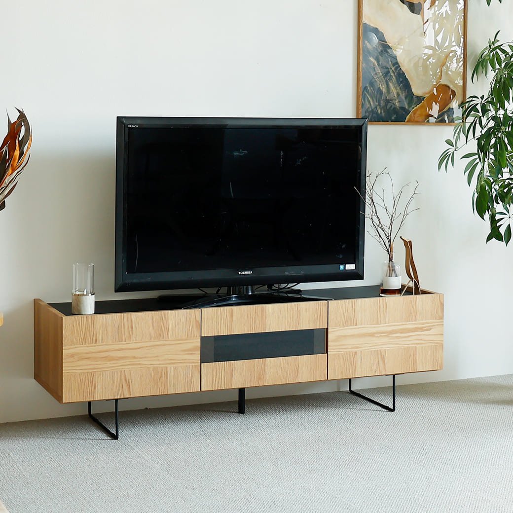 m-tv06 テレビボード Rutte(ルッテ)オークタイプ - miion|北欧ナチュラルモダン家具・インテリア通販 miion(ミオン)