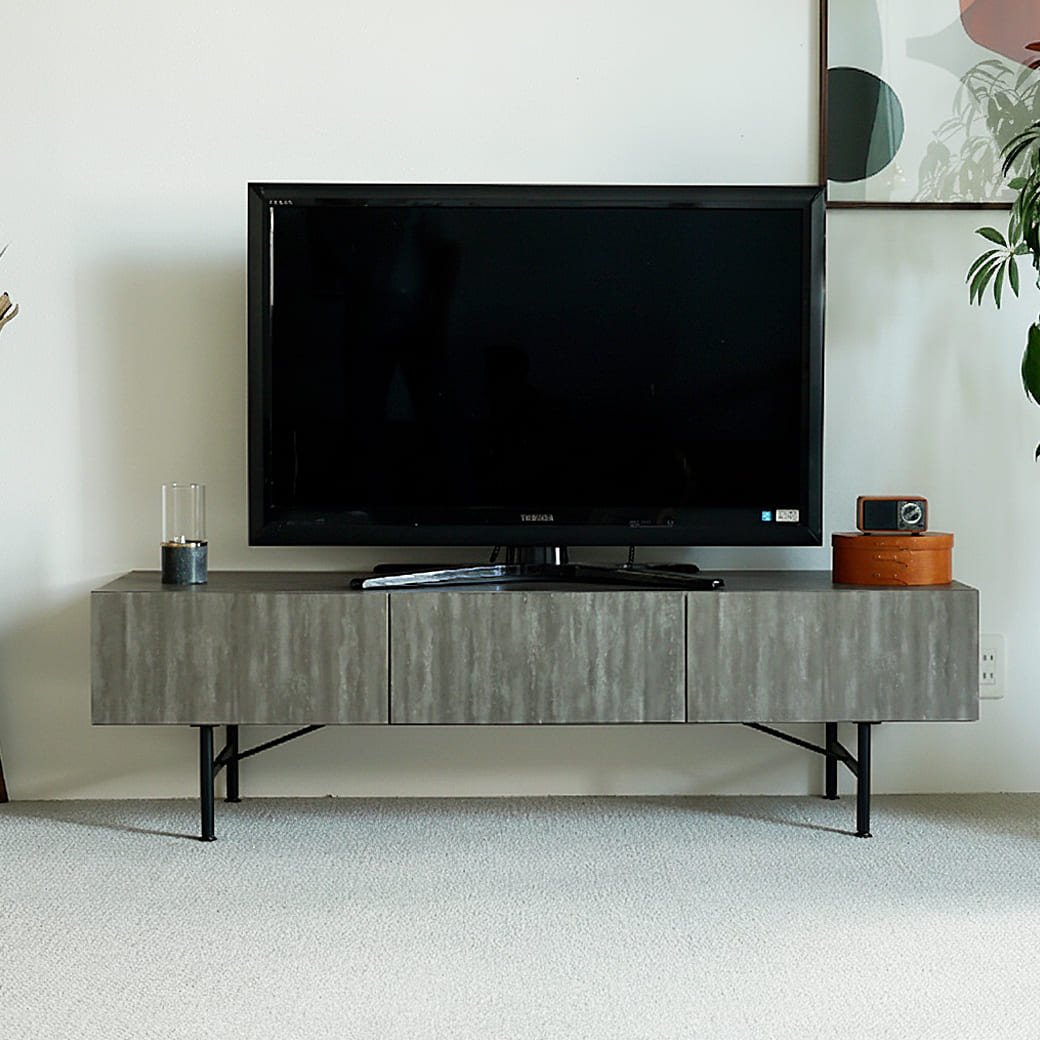 m-tv04 テレビボード Selloc(セロク)ダークグレー - miion|北欧ナチュラルモダン家具・インテリア通販 miion(ミオン)