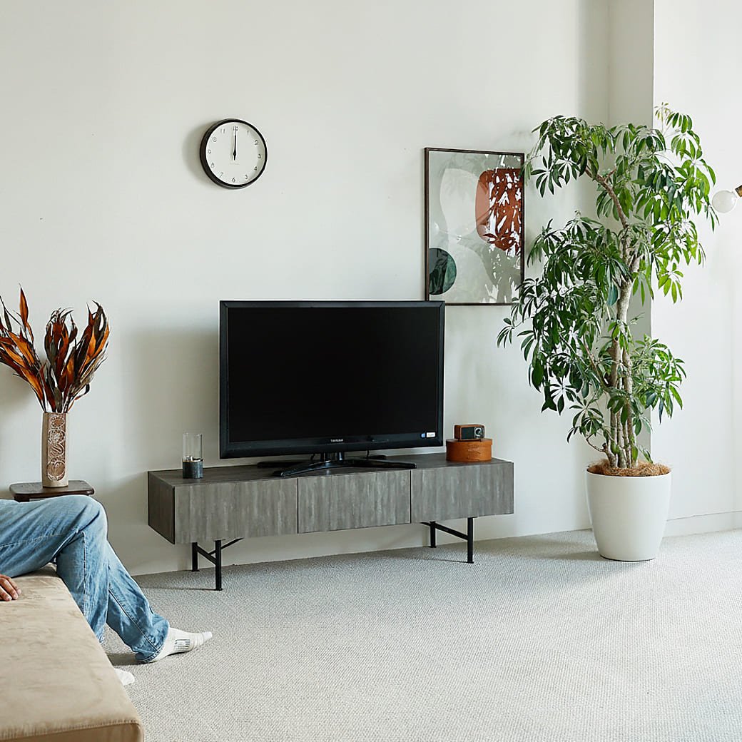 m-tv04 テレビボード Selloc(セロク)ダークグレー - miion|北欧ナチュラルモダン家具・インテリア通販 miion(ミオン)