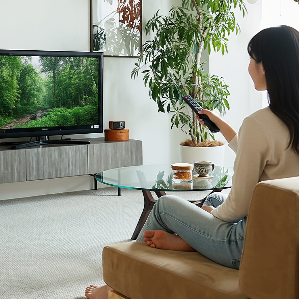m-tv04 テレビボード Selloc(セロク)ダークグレー