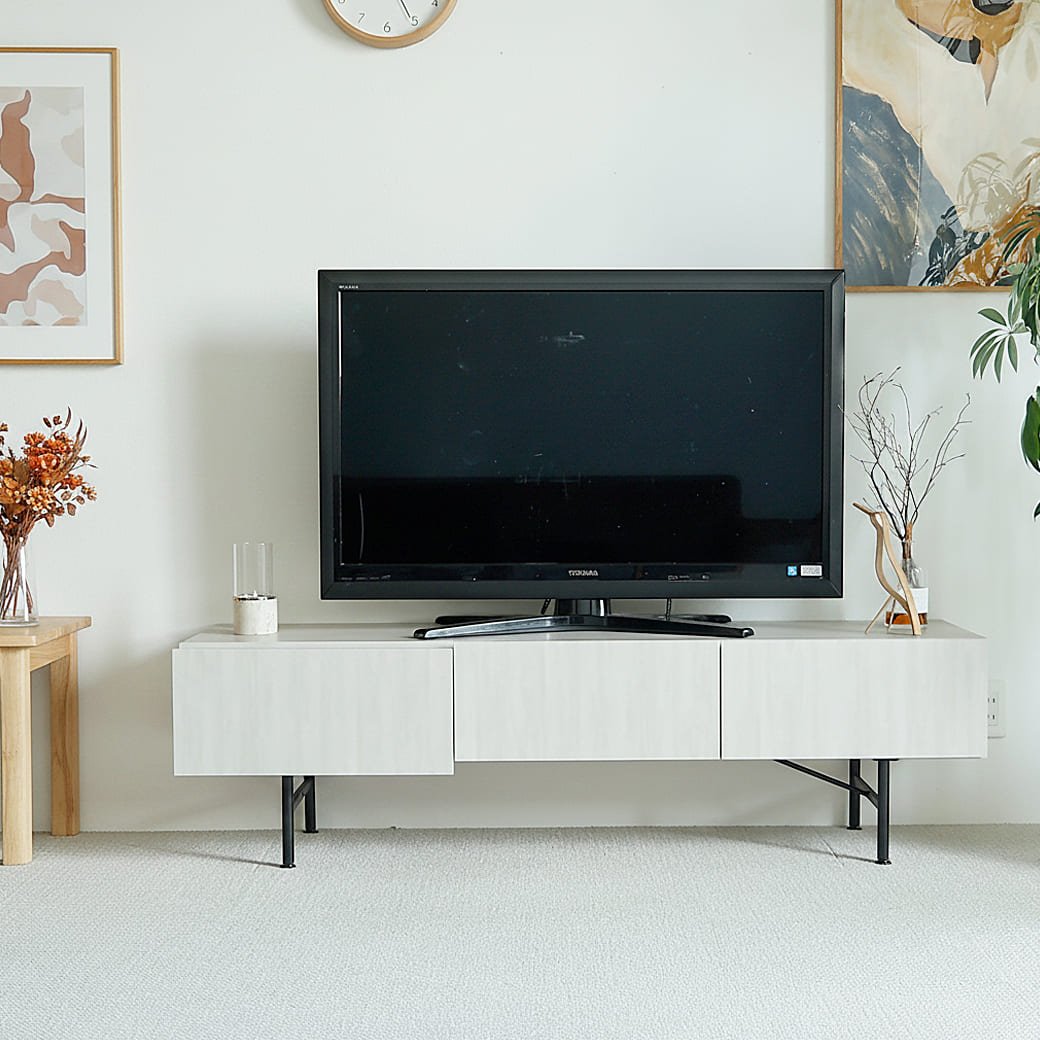 m-tv03 テレビボード Selloc(セロク)ライトグレー - miion|北欧ナチュラルモダン家具・インテリア通販 miion(ミオン)