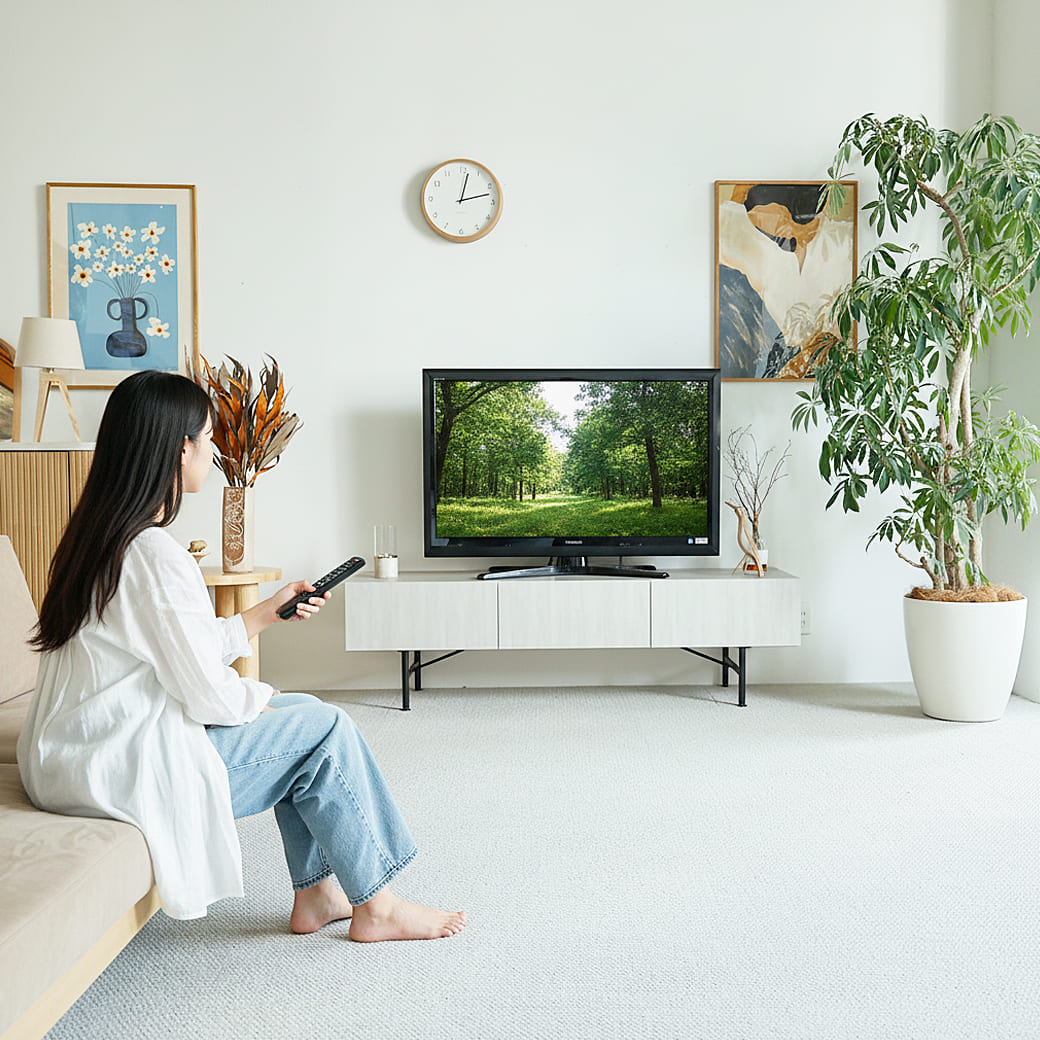 m-tv03 テレビボード Selloc(セロク)ライトグレー