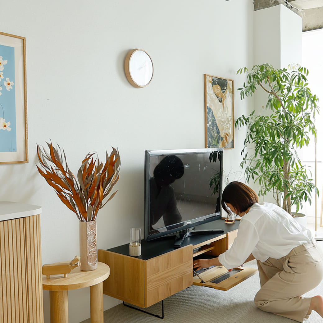 m-tv06 テレビボード Rutte(ルッテ)オークタイプ