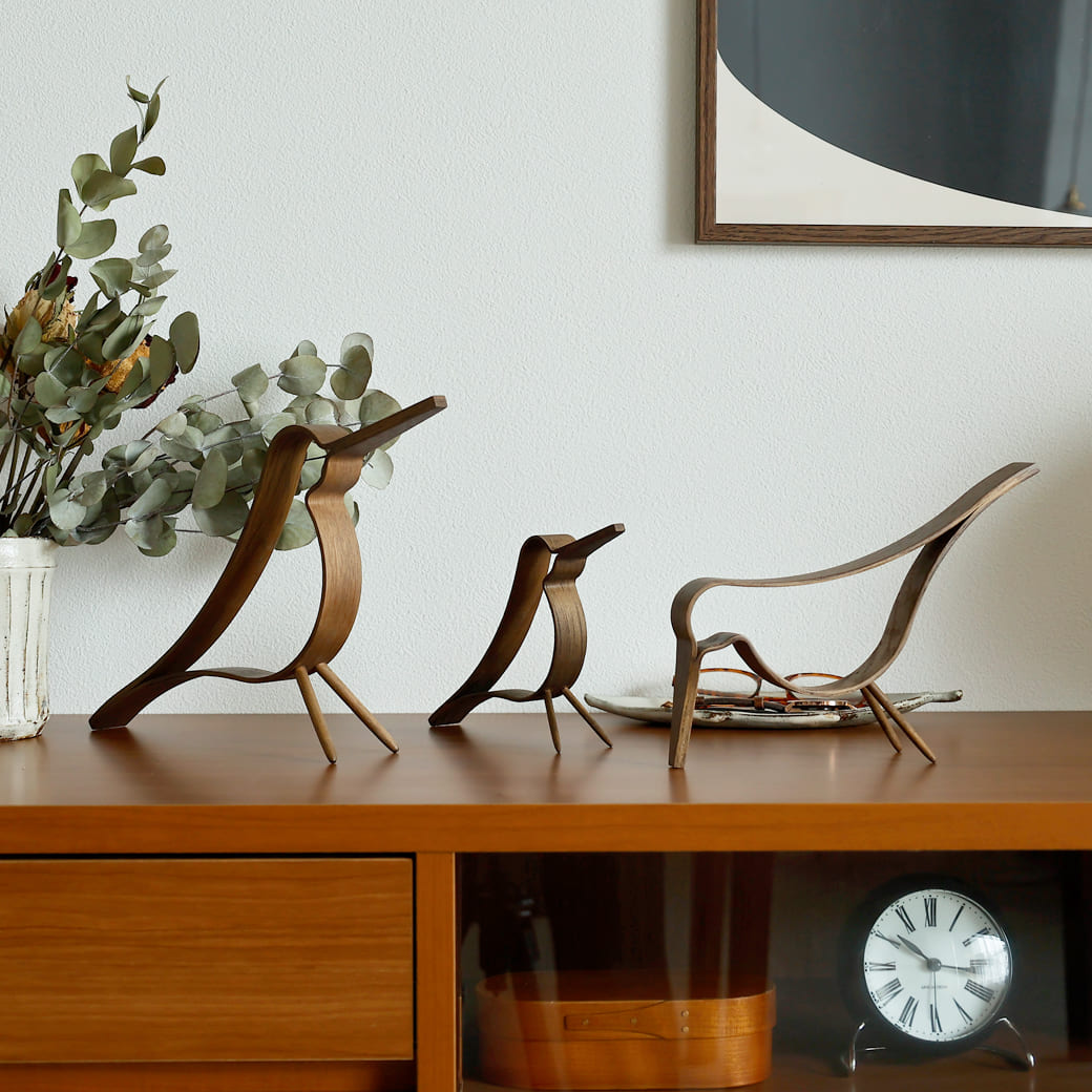 m-ob13 Cooee Design Woody Bird(ウッディバード)ダークオークカラー