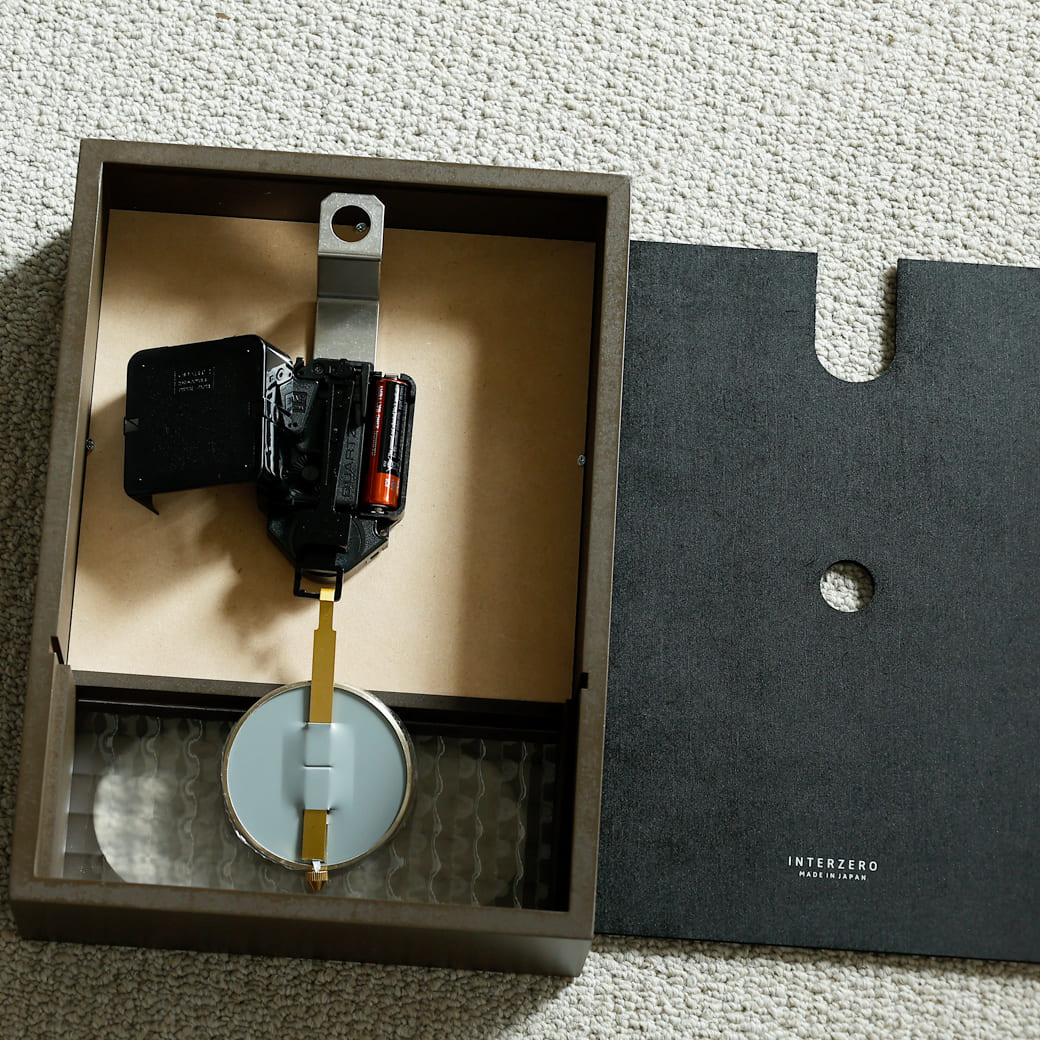 m-cl11 振り子時計 CHARME CLOCK PENDULUM BROWN