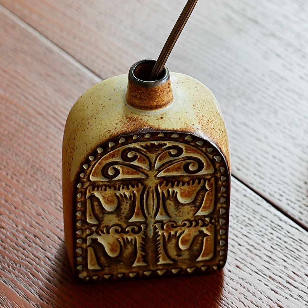m-fv01 フラワーベース かしわ窯 Vase Bird Bell Shape - miion|北欧ナチュラルモダン家具・インテリア通販 miion(ミオン)
