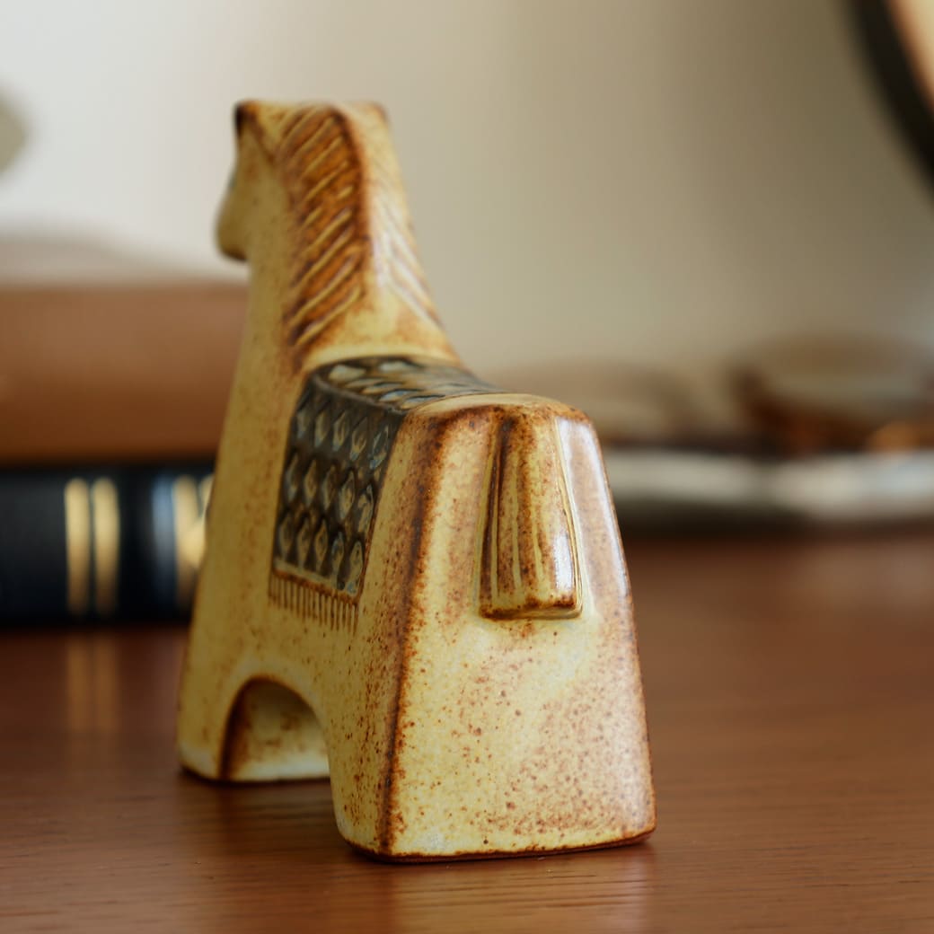 m-ob15 オブジェ かしわ窯 Horse - miion|北欧ナチュラルモダン家具・インテリア通販 miion(ミオン)