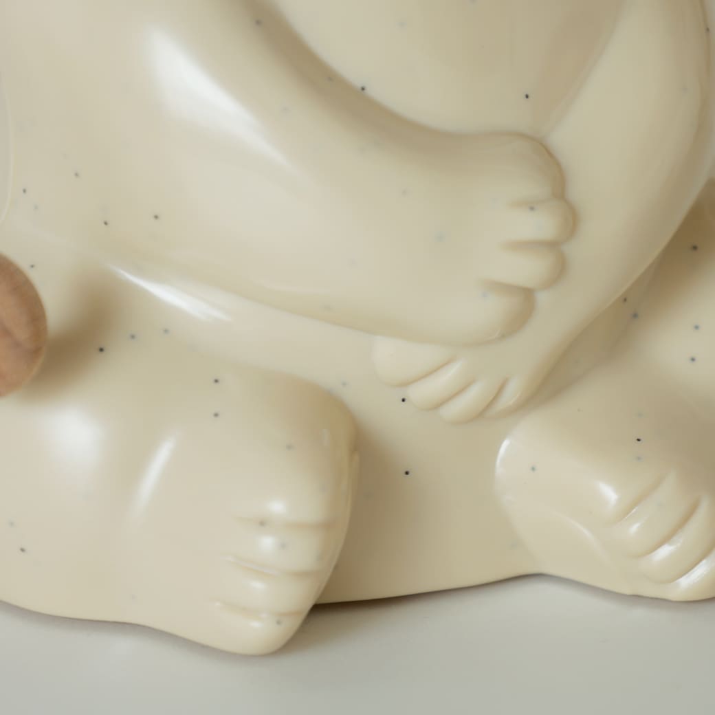 m-ob11 PLASTEP Polar Bear Money Box(白くま貯金箱)