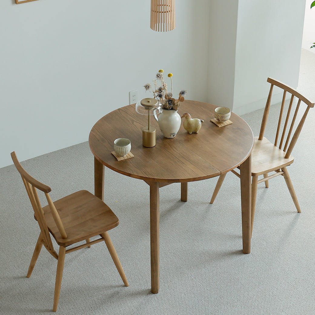 m - dt10 伸長式ダイニングテーブル 90 - 120cm - miion|北欧ナチュラルモダン家具・インテリア通販 miion(ミオン)