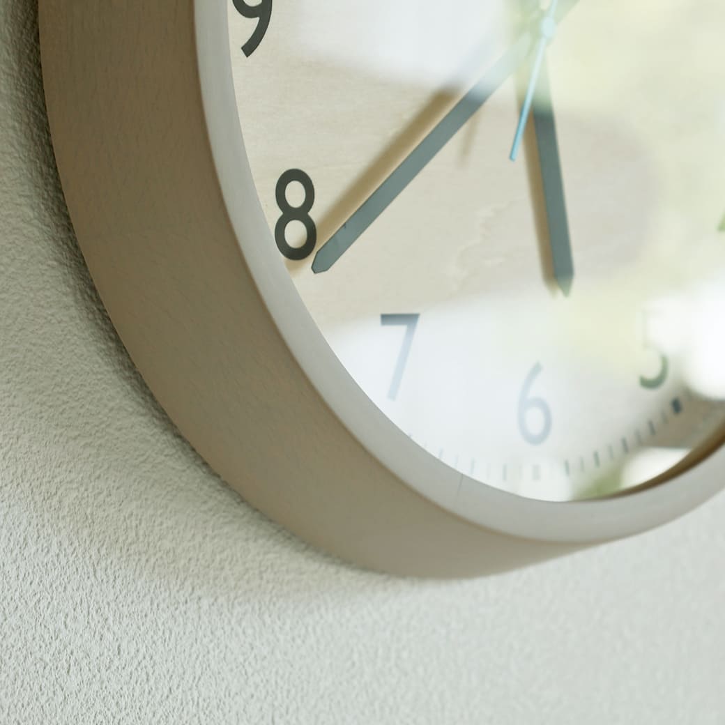 m - cl05 電波時計 DROP CLOCK GRAY - miion|北欧ナチュラルモダン家具・インテリア通販 miion(ミオン)