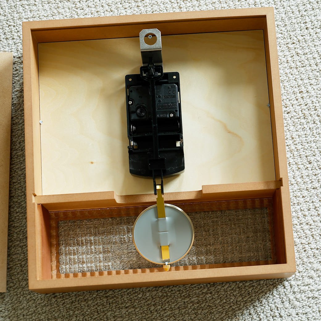 m - cl08 振り子時計 COURT PENDULUM CLOCK WALNUT - miion|北欧ナチュラルモダン家具・インテリア通販 miion(ミオン)