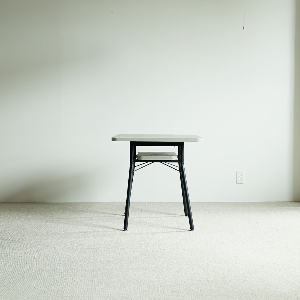 m-dt12 カフェグテーブル mild(ミルド) ストーングレー