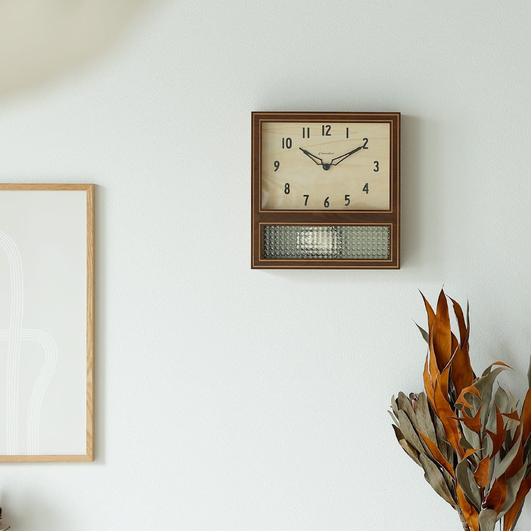 m - cl08 振り子時計 COURT PENDULUM CLOCK WALNUT - miion|北欧ナチュラルモダン家具・インテリア通販 miion(ミオン)