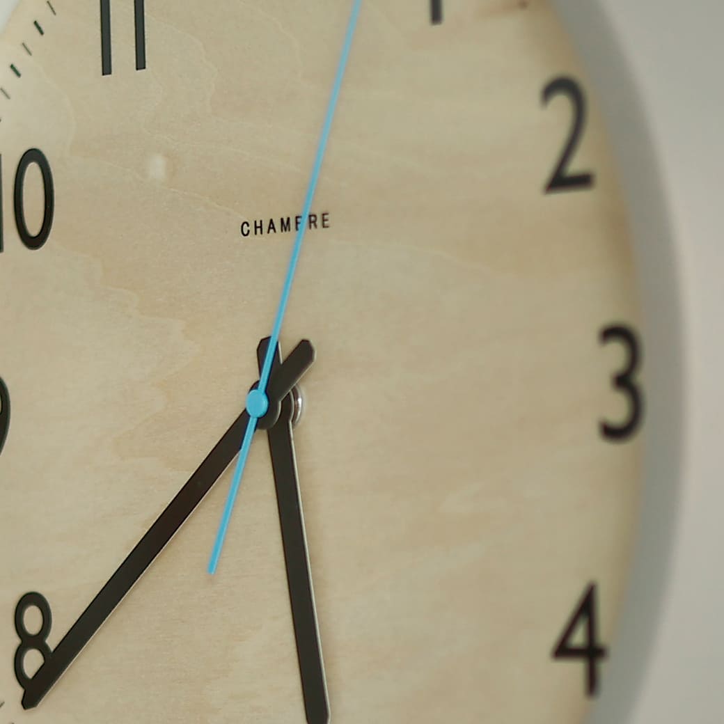 m-cl05 電波時計 DROP CLOCK GRAY