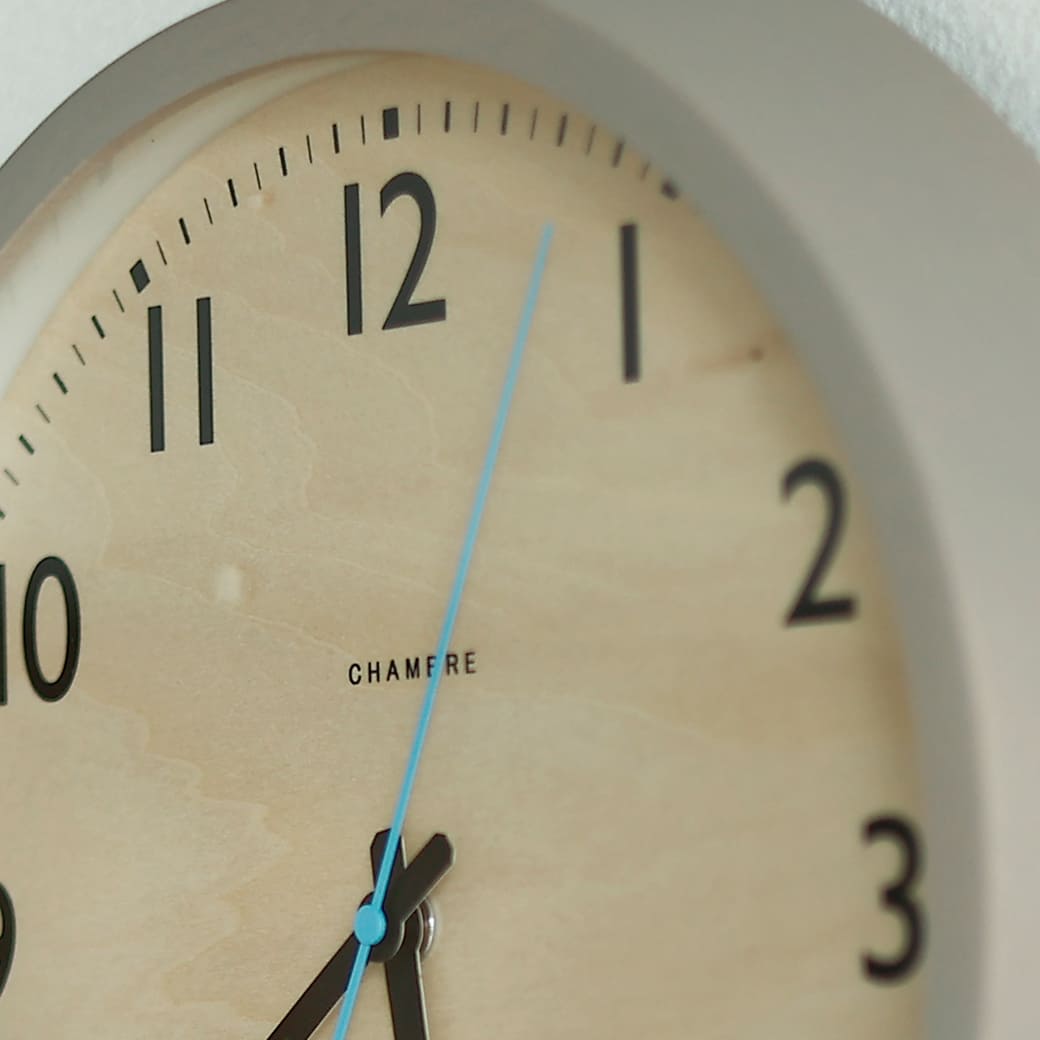 m-cl05 電波時計 DROP CLOCK GRAY