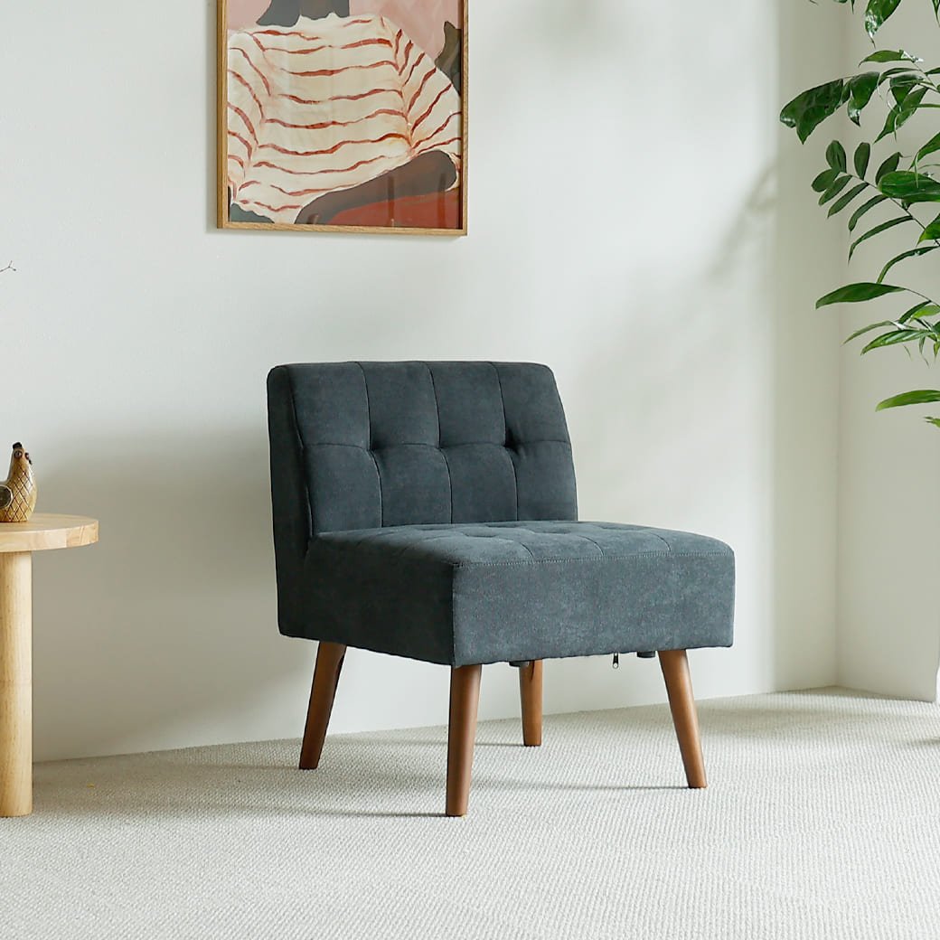 m - sf01 1人掛けソファ mild(ミルド) ディープブルー - miion|北欧ナチュラルモダン家具・インテリア通販 miion(ミオン)