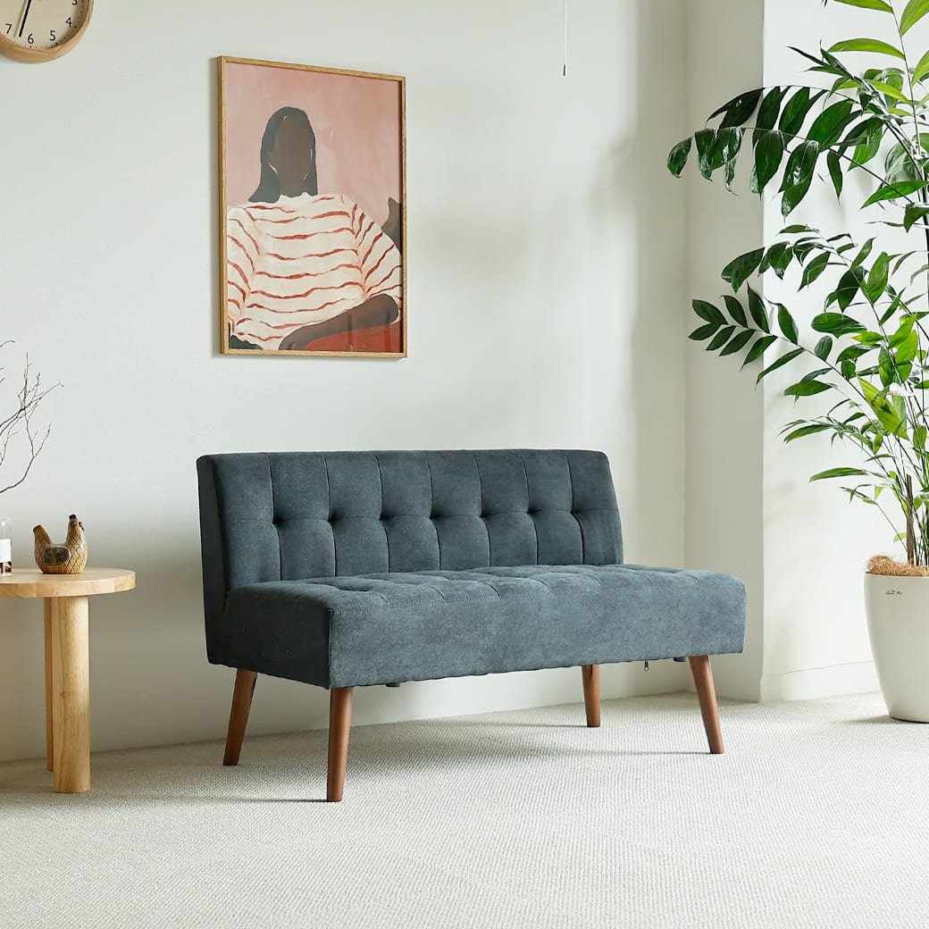 m - sf02 2人掛けソファ mild(ミルド) ディープブルー - miion|北欧ナチュラルモダン家具・インテリア通販 miion(ミオン)