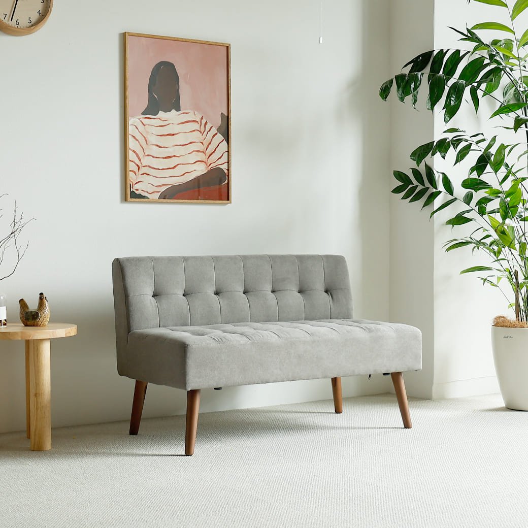 m - sf02 2人掛けソファ mild(ミルド) グレー - miion|北欧ナチュラルモダン家具・インテリア通販 miion(ミオン)