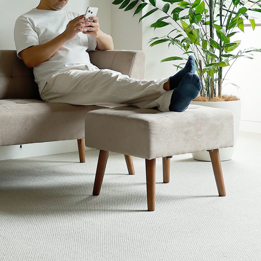 m - sf04 オットマン mild(ミルド) サンドベージュ - miion|北欧ナチュラルモダン家具・インテリア通販 miion(ミオン)