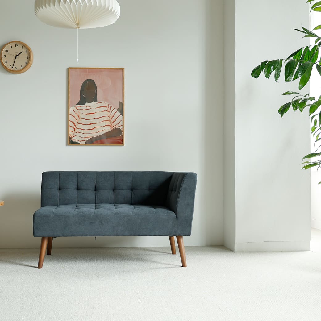 m - sf03 カウチソファ mild(ミルド) ディープブルー - miion|北欧ナチュラルモダン家具・インテリア通販 miion(ミオン)