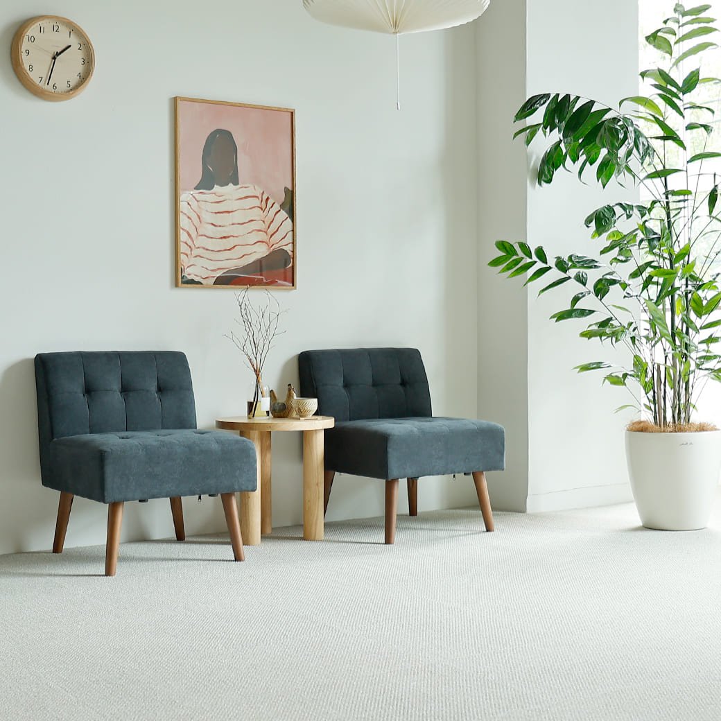 m - sf01 1人掛けソファ mild(ミルド) ディープブルー - miion|北欧ナチュラルモダン家具・インテリア通販 miion(ミオン)