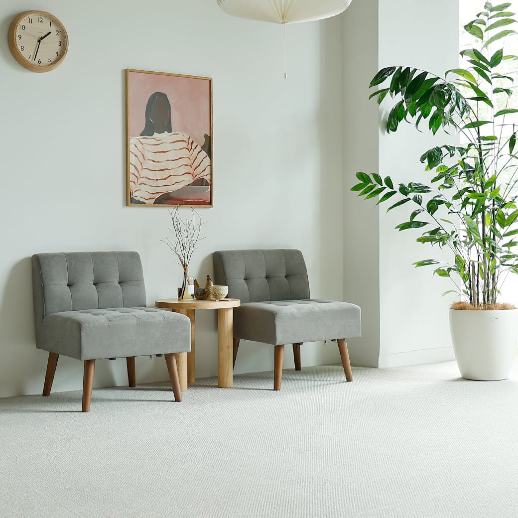 m - sf01 1人掛けソファ mild(ミルド) グレー - miion|北欧ナチュラルモダン家具・インテリア通販 miion(ミオン)