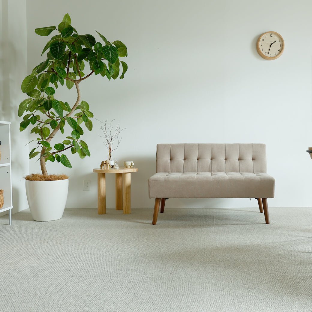 m - sf02 2人掛けソファ mild(ミルド) サンドベージュ - miion|北欧ナチュラルモダン家具・インテリア通販 miion(ミオン)