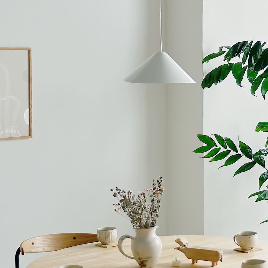 m-pl06 ペンダントライト waft (ワフト)グレ―