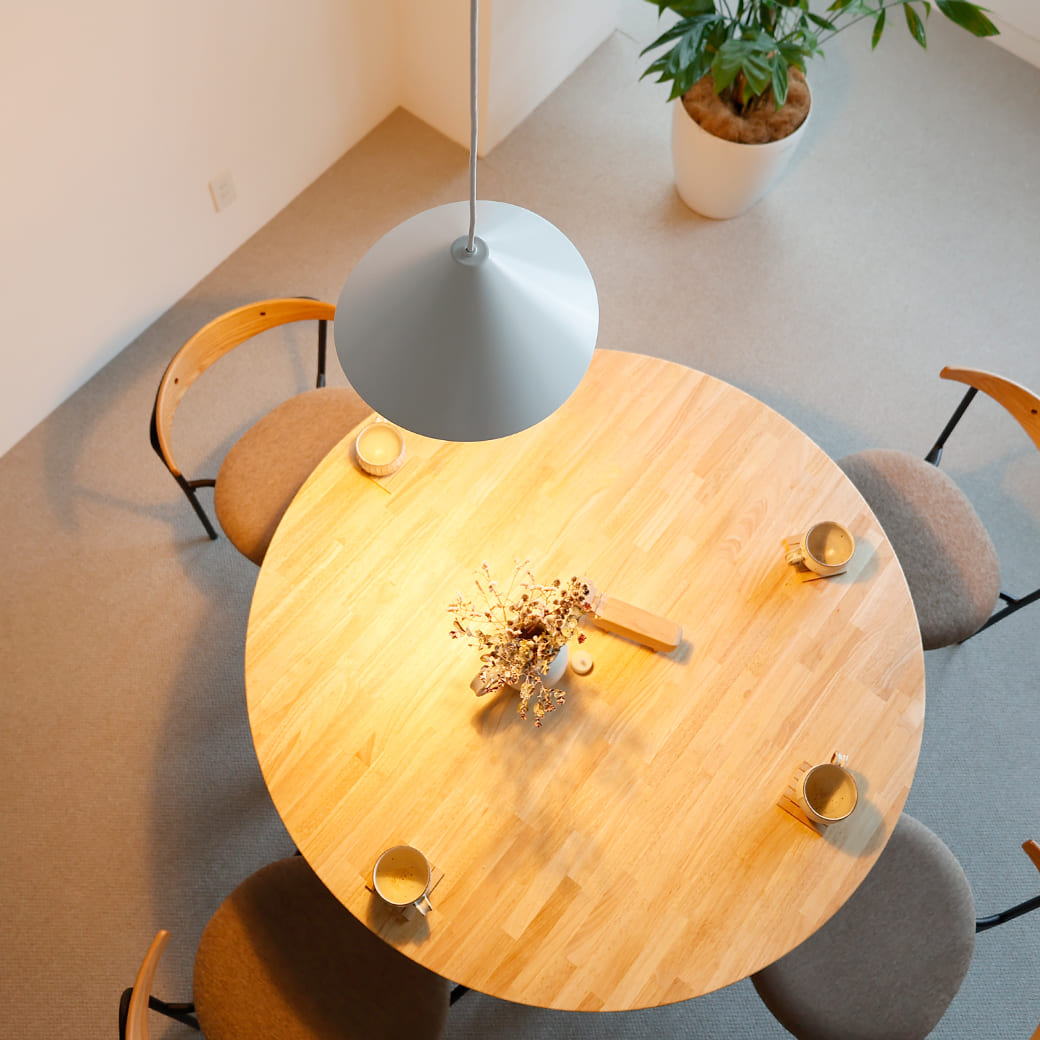 m-pl06 ペンダントライト waft (ワフト)グレ―