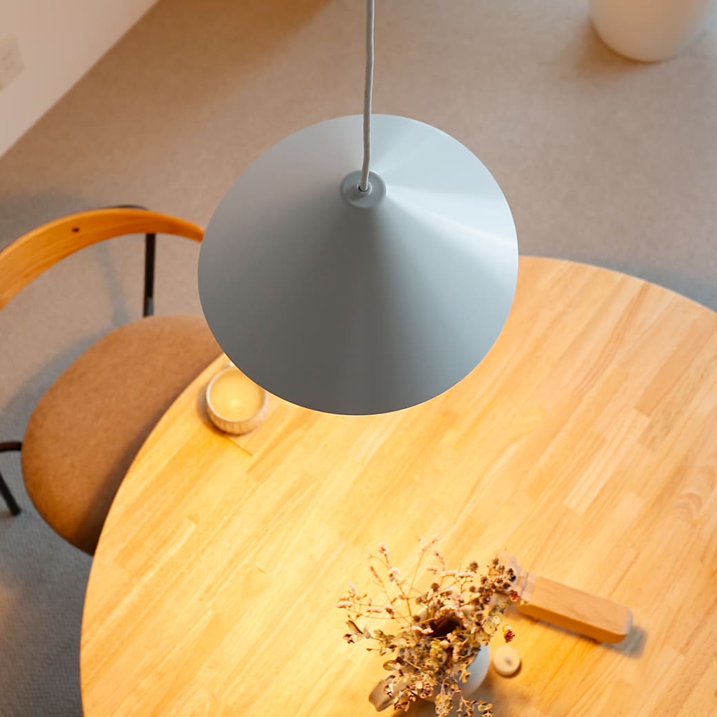 m-pl06 ペンダントライト waft (ワフト)グレ―