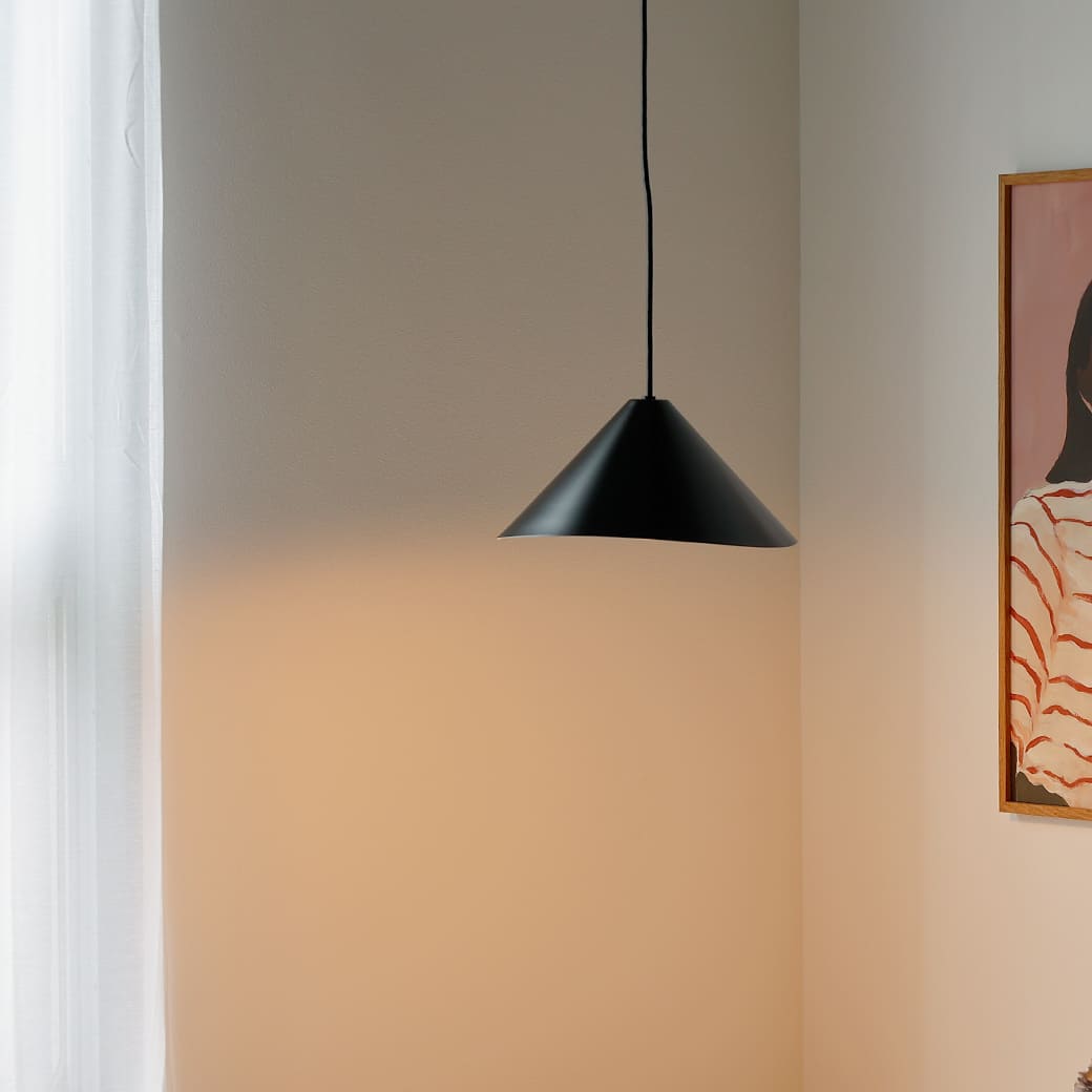 m-pl06 ペンダントライト waft (ワフト)ブラック