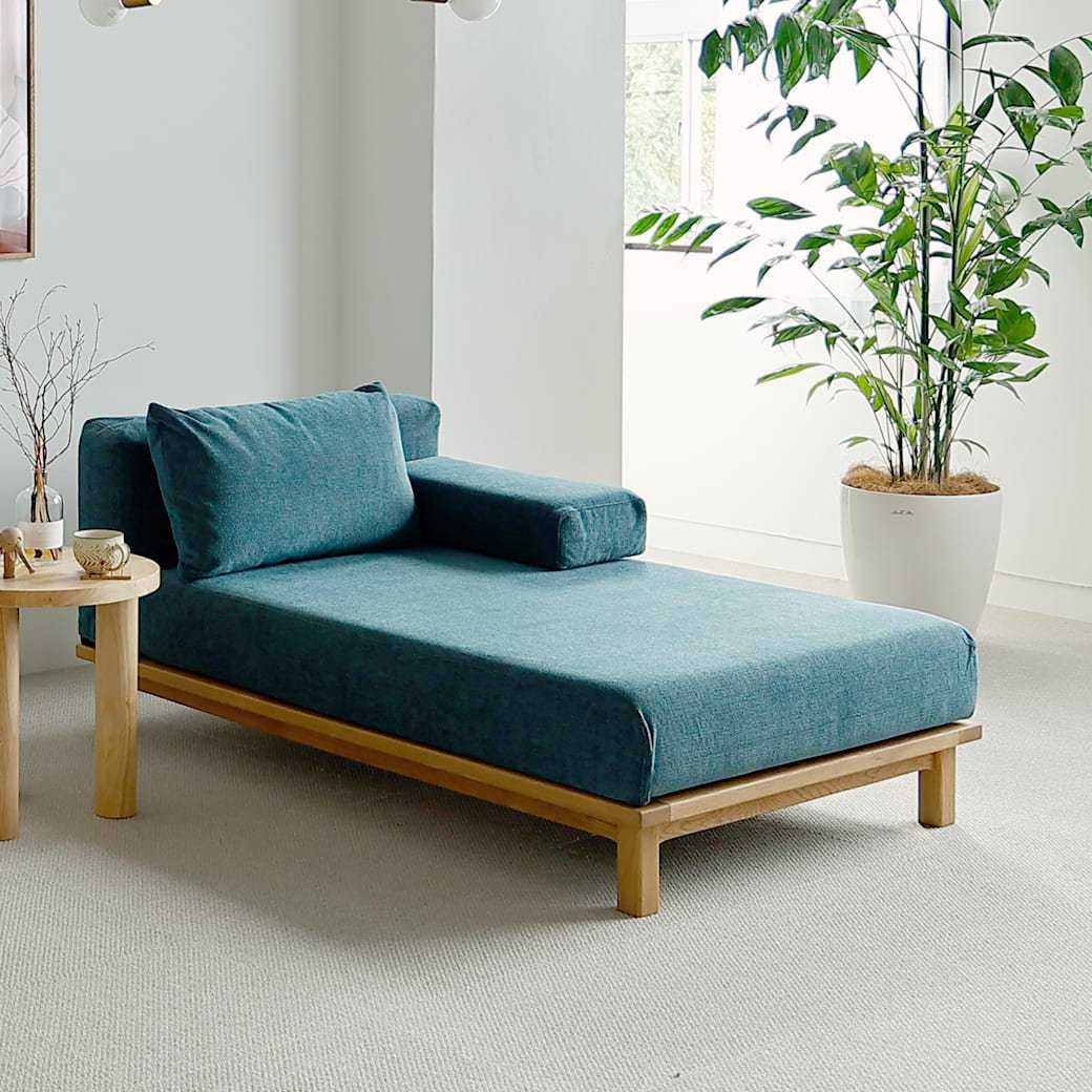 m - sf08 SIEVE rect unit sofa ロングタイプ ライトブラウン - miion|北欧ナチュラルモダン家具・インテリア通販 miion(ミオン)