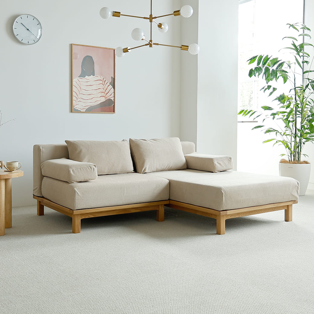 m-sf08 SIEVE rect unit sofa ロングタイプ ブルー