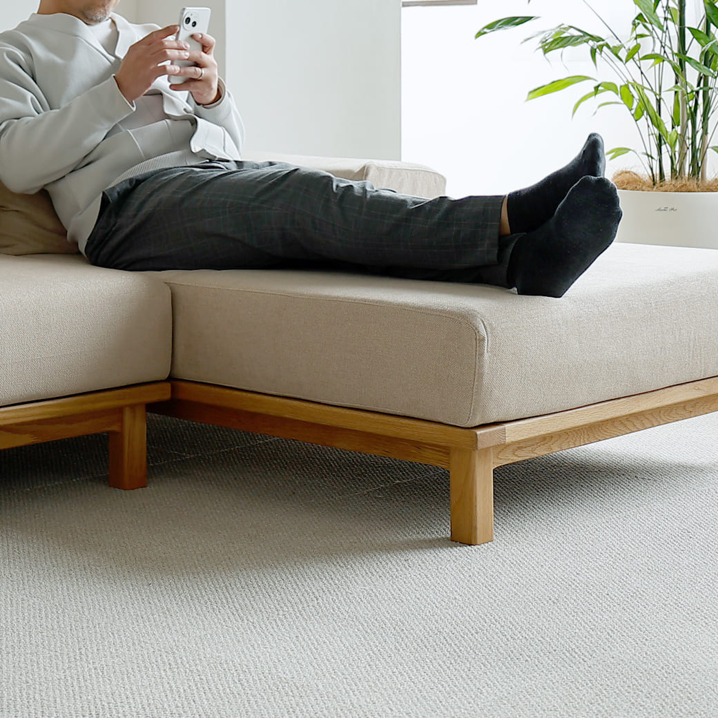 m-sf08 SIEVE rect unit sofa ロングタイプ ブルー